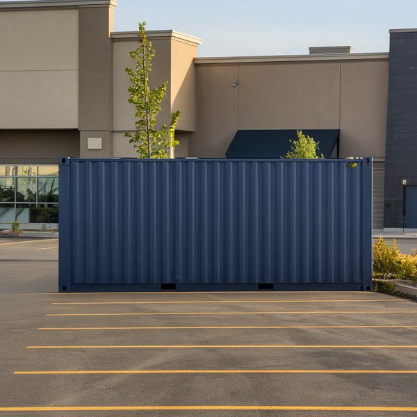 our commercial storage containers are suitable for storing hazardous materials as long as they are properly labeled and contained